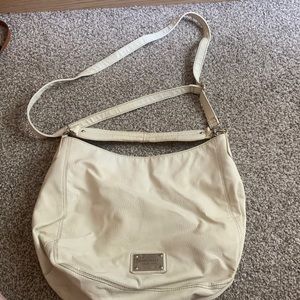 NINE WEST WHITE/CREAM BAG